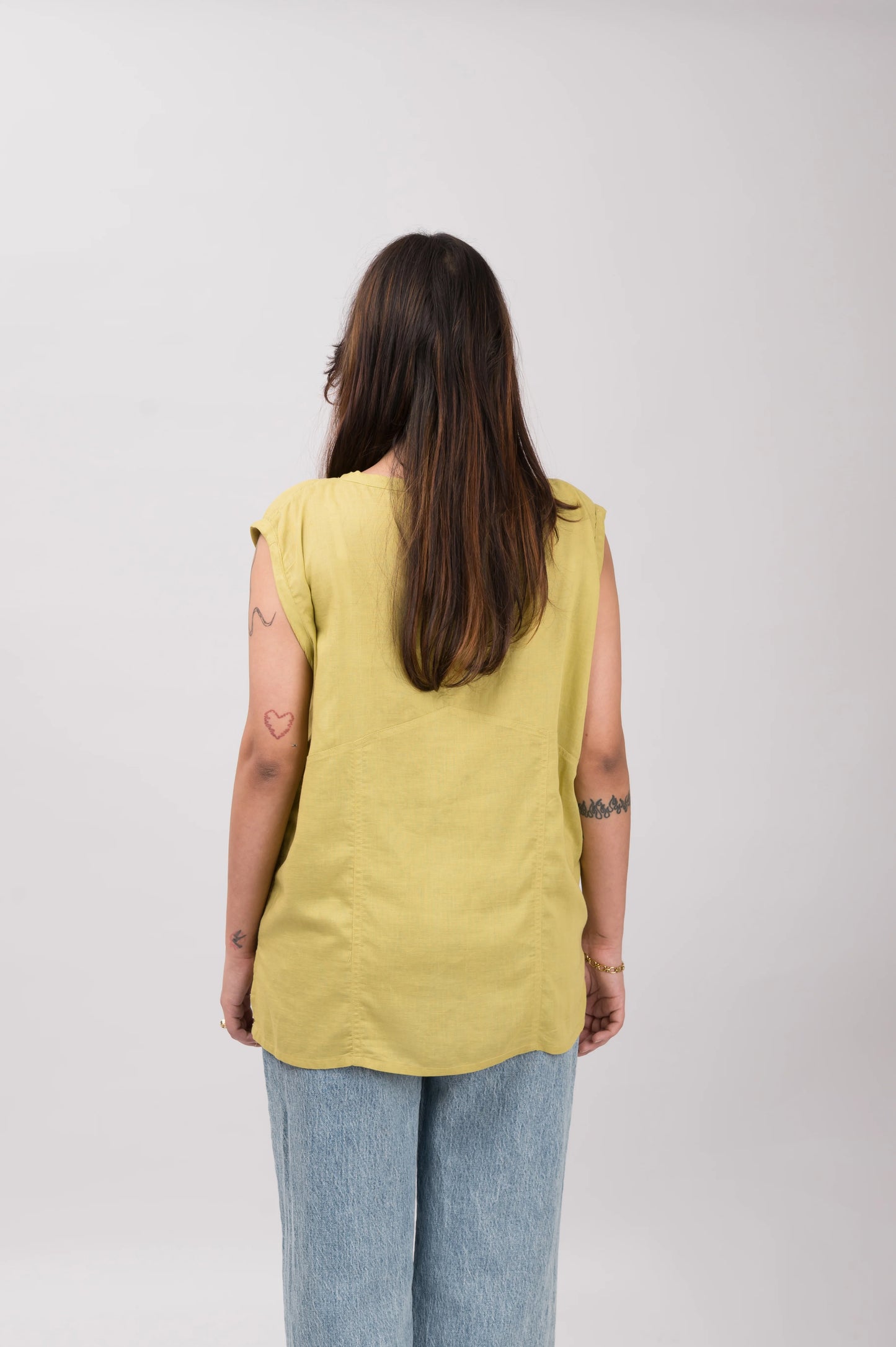Sunny Days Linen Top