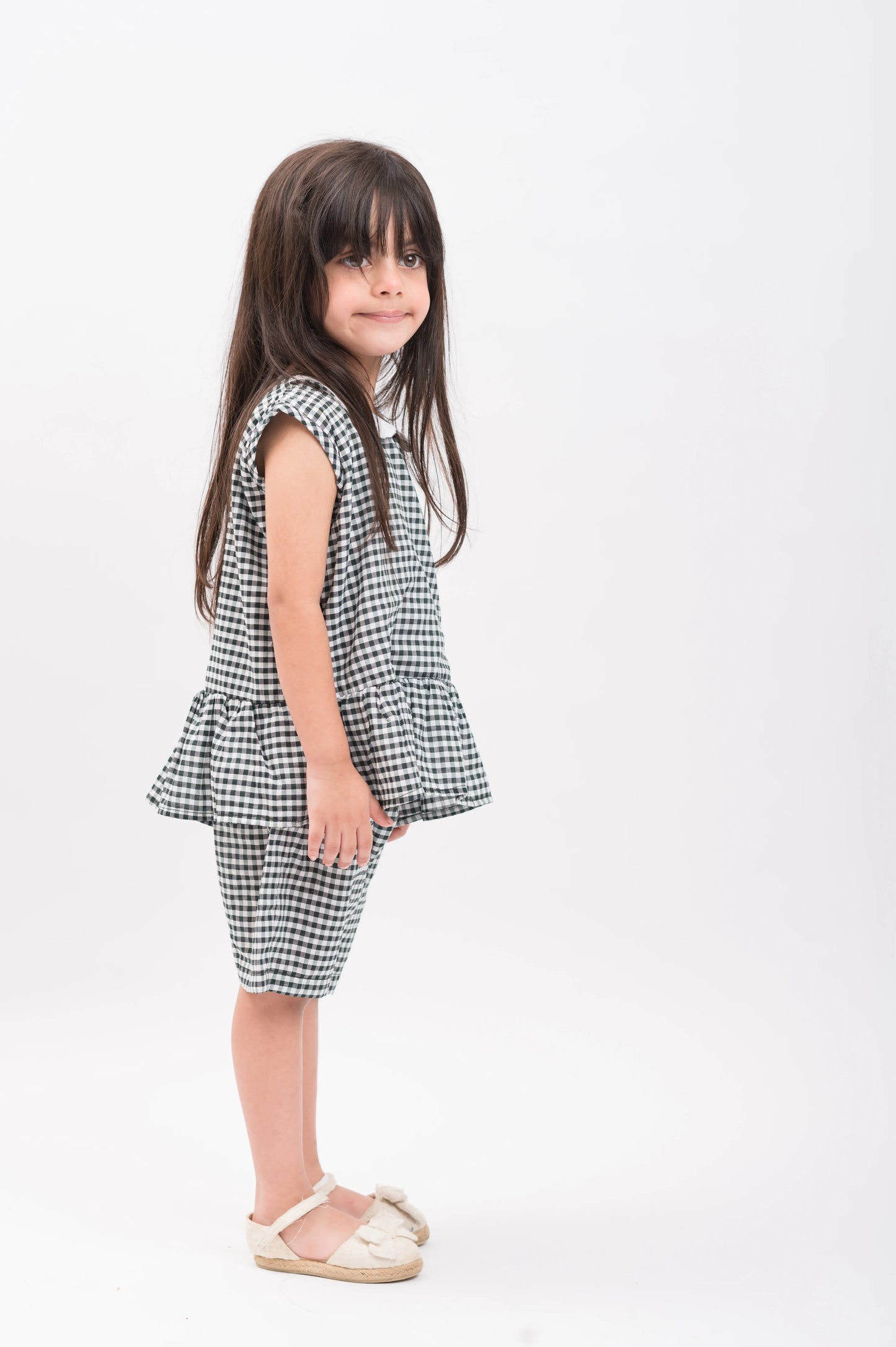 Gingham Giggles Peplum Set