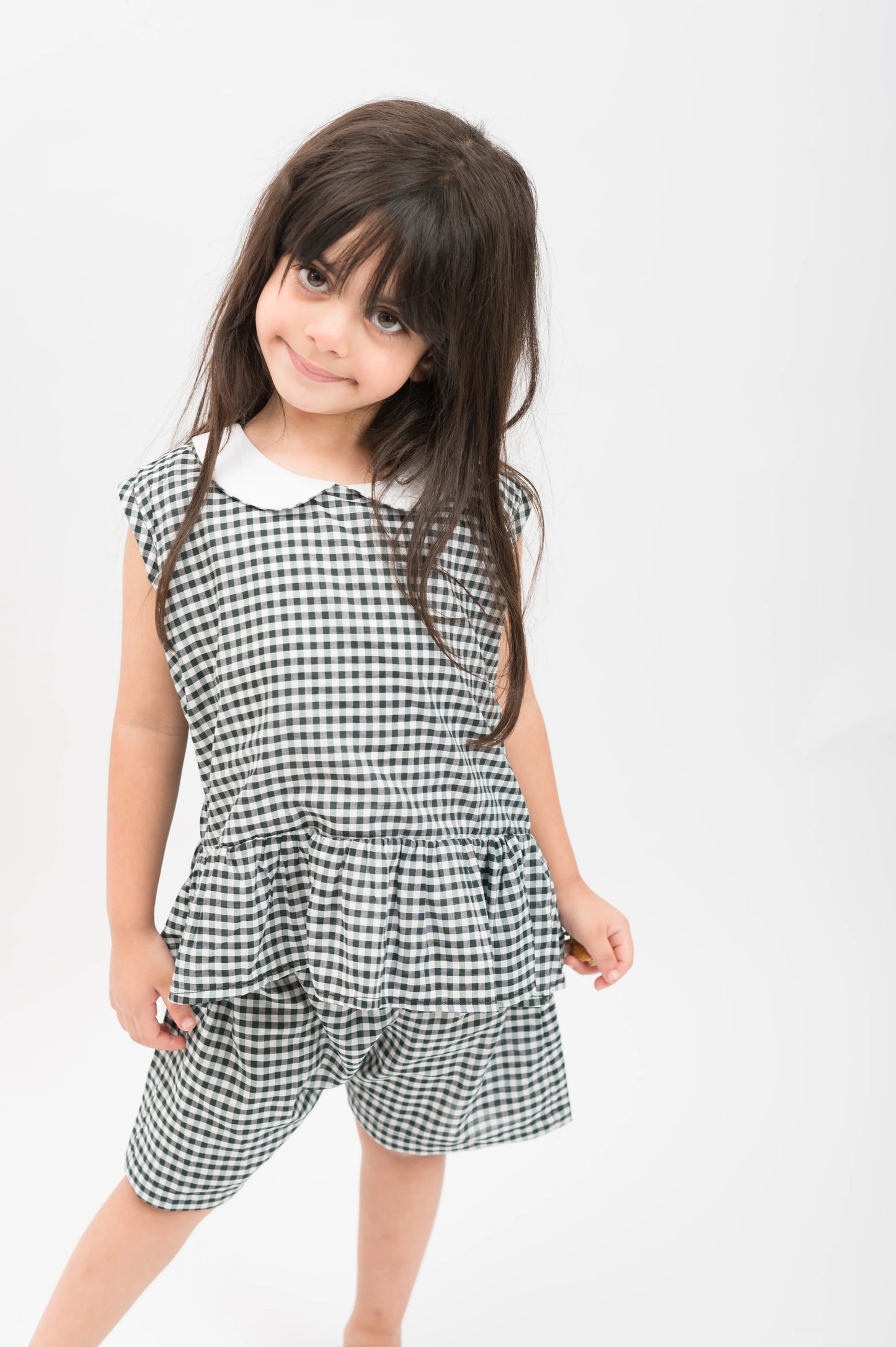 Gingham Giggles Peplum Set