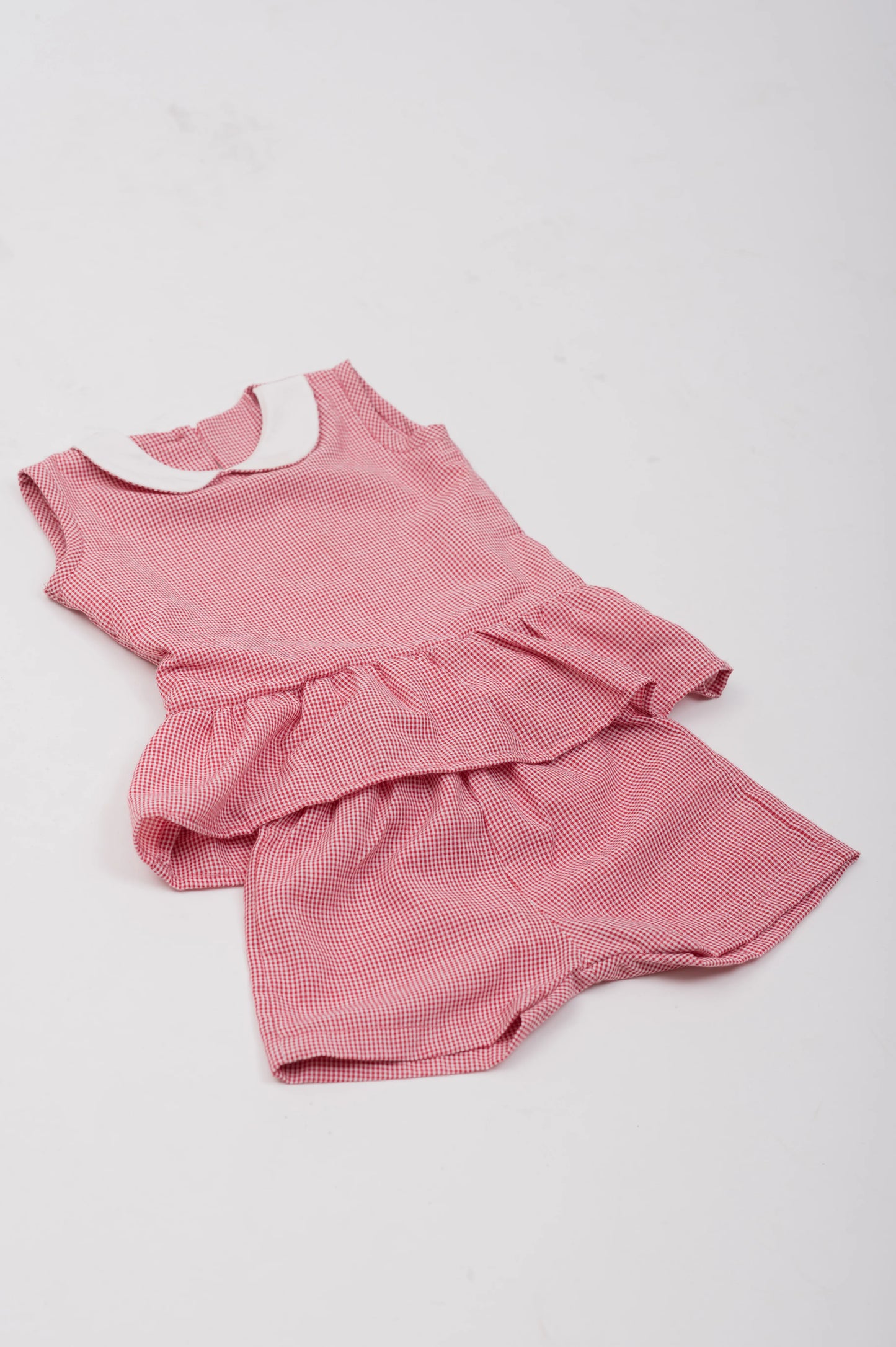 Gingham Giggles Peplum Set